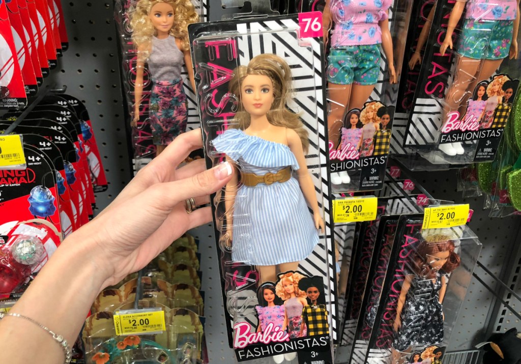 Barbie Fashionistas Dolls at Walmart