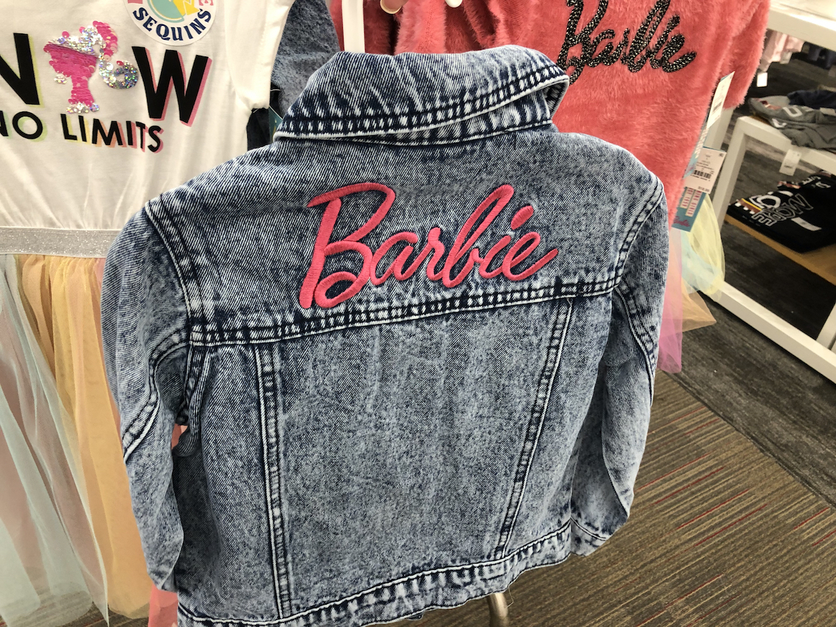 target barbie jean jacket