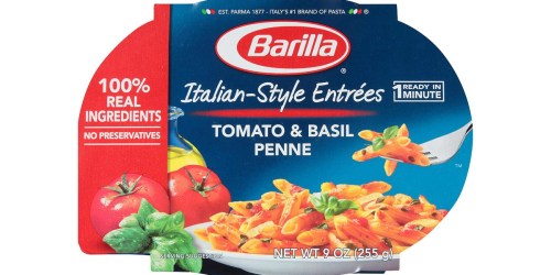 Amazon: Barilla Italian-Style Pasta Entrées 6-Pack Only $8.88 Shipped (Just $1.48 Each)