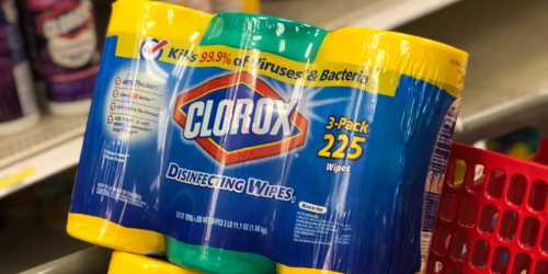 Clorox Disinfecting Wipes 225-Count Only $6.99 Shipped + More