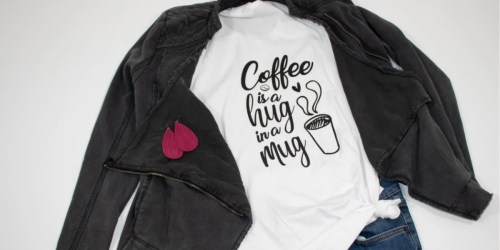 Women’s Coffee Tees Only $14.99 Shipped (Regularly $25)