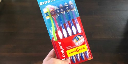 Colgate Toothbrush 6-Pack Only $4.22 Shipped at Amazon (Just 70¢ Each)