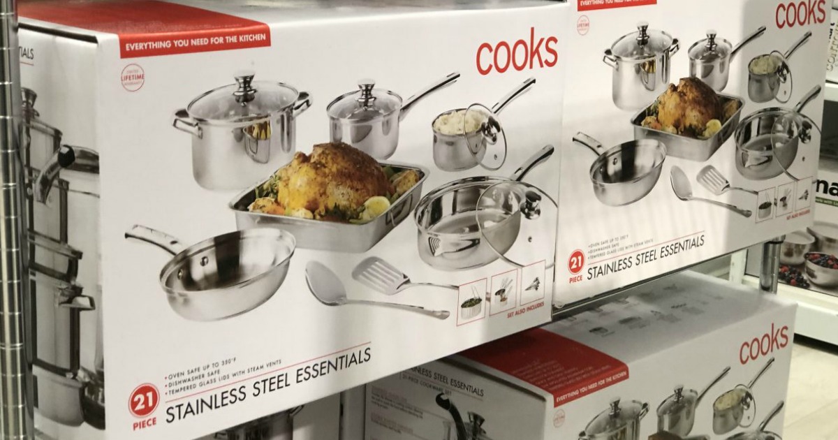 jcpenney cooks stainless steel cookware