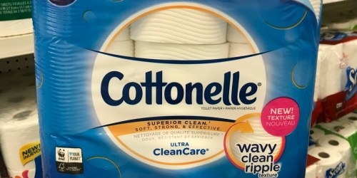 Cottonelle Ultra Toilet Paper 36ct Family+ Size Rolls Only $18.74 Shipped (Just 52¢ Per Roll) at Amazon