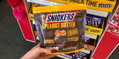 Creamy Snickers Sharing Size Bag Only $2 at CVS (Regularly $4)