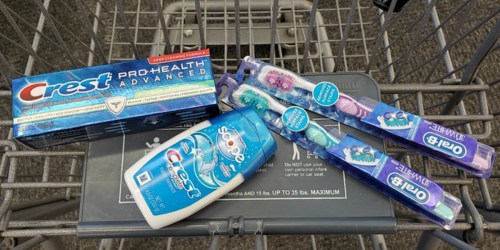 Crest & Oral-B Products Only 33¢ Each After Walgreens Rewards (In-Store & Online)