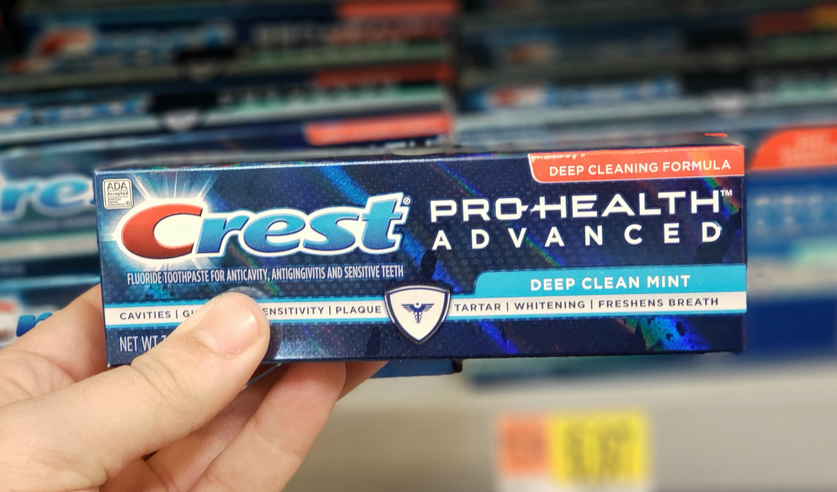Crest Pro-Health Advanced toothpaste at Walmart