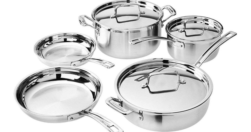 Stainless-steel cookware: The Cuisinart Multiclad Pro set just
