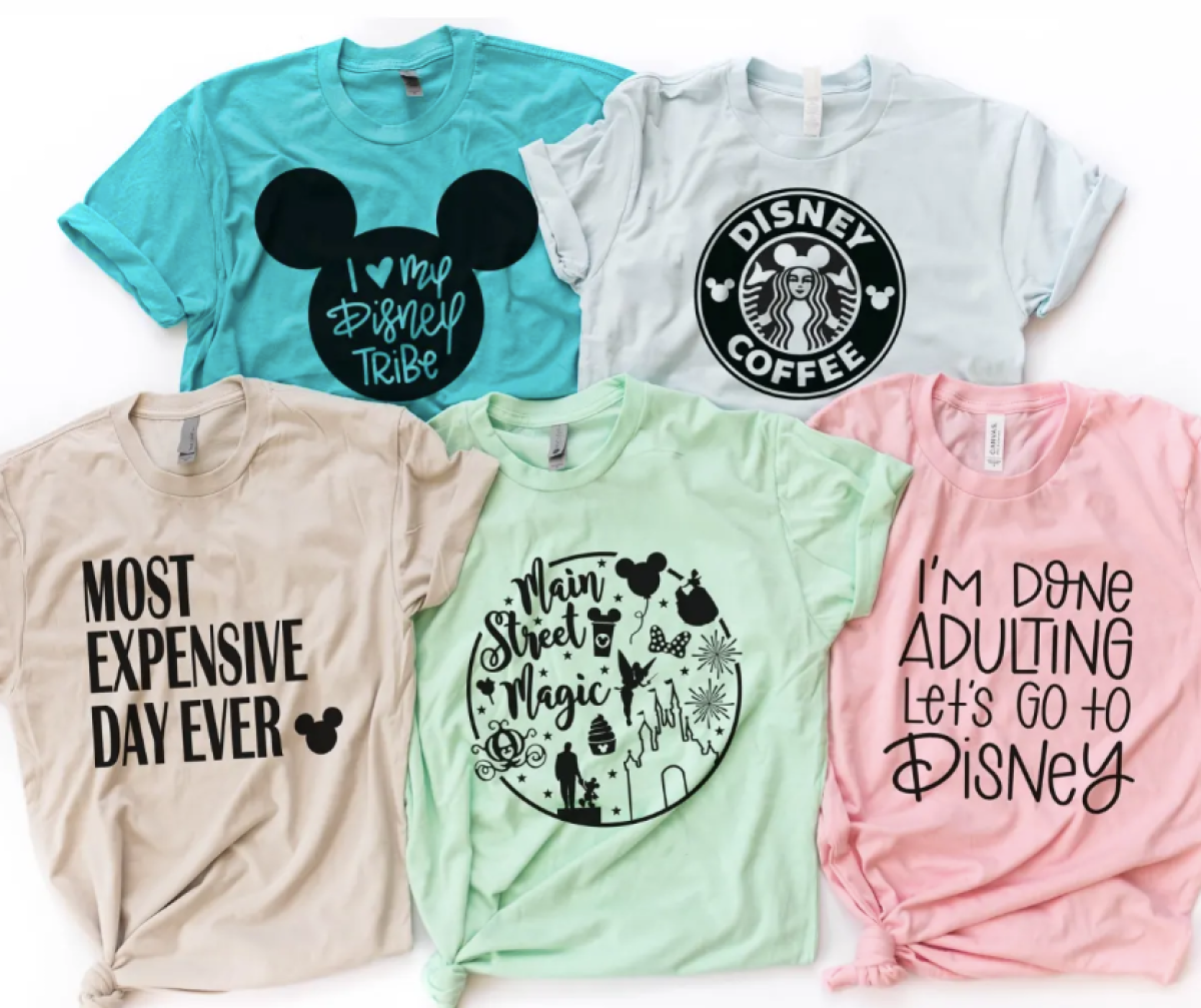 disney shirt prints