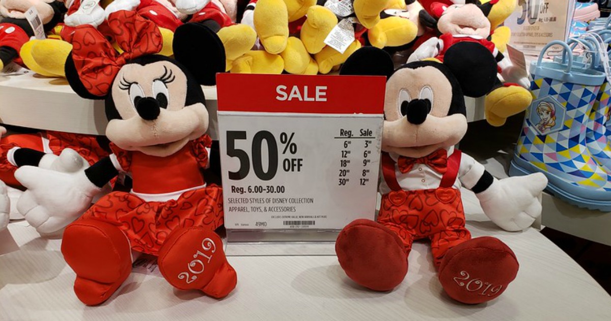 jcpenney disney plush