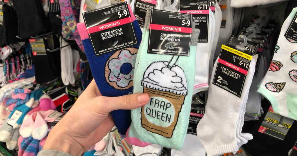 Novelty Socks Just $1 at Dollar Tree