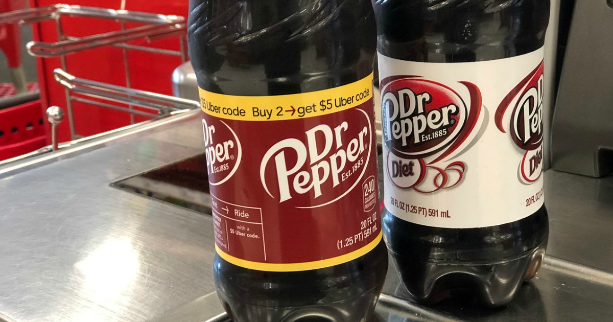 Free $5 Uber Code w/ Dr. Pepper 20-Ounce Bottles Purchase u2022 Hip2Save