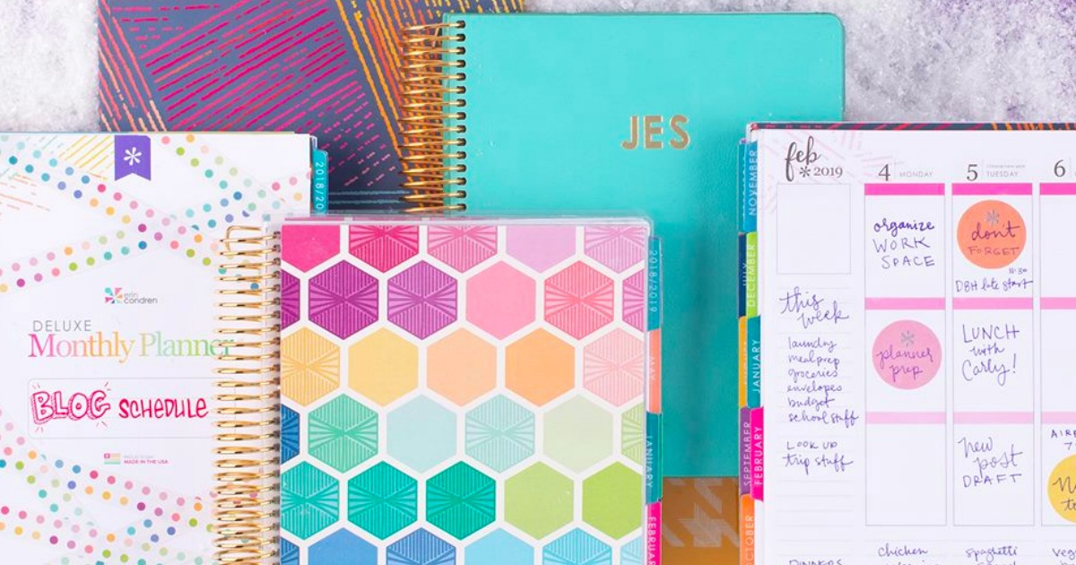 Up to 55 Off Erin Condren Life Planners Hip2Save