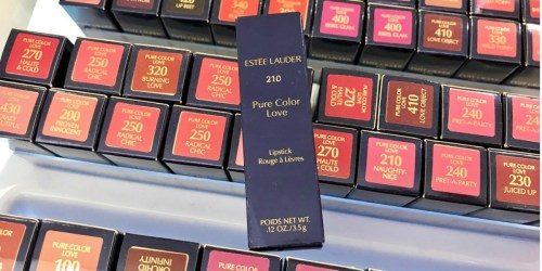 4 Estée Lauder Full-Sized Lipsticks Only $19 Shipped ($90 Value)