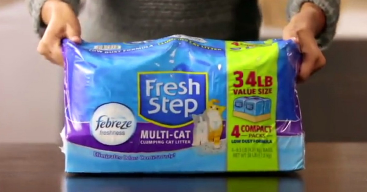 Amazon Fresh Step Multi Cat Clumping Cat Litter 34 Pound Value Pack Only 12 Hip2save