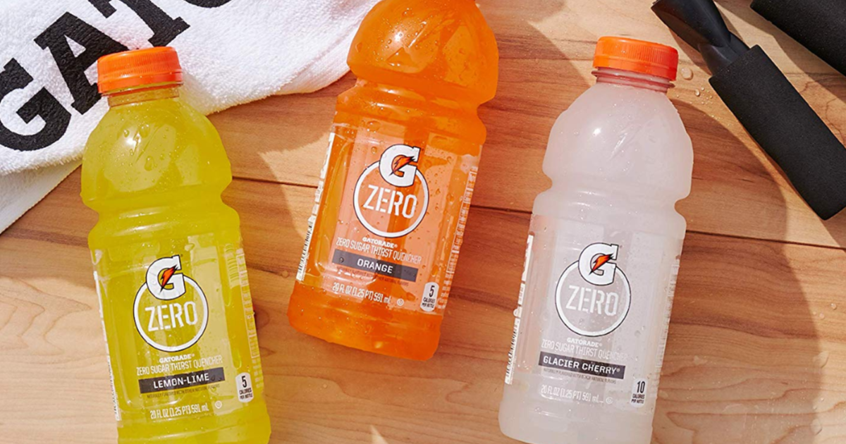 Gatorade Zero Sugar 12-Count Variety Pack Only $9 Shipped & More