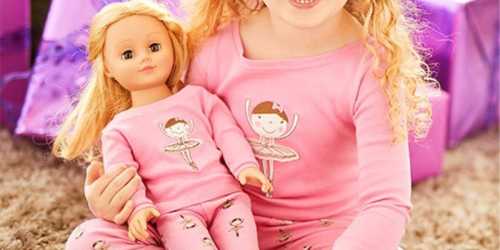 Girl & Doll Matching Cotton Pajama Sets Only $10.79 on Zulily