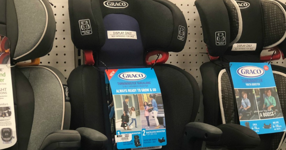 Graco TurboBooster on shelf at target