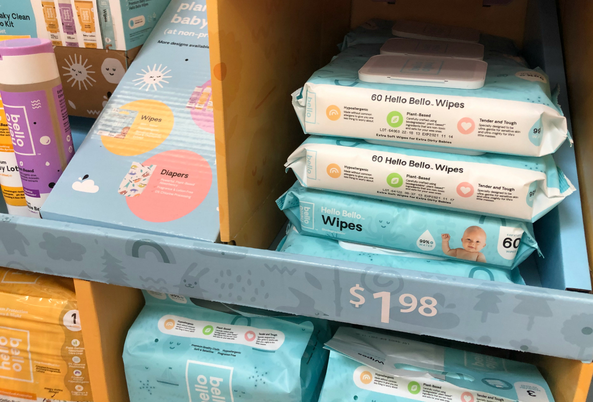 walmart hello bello wipes