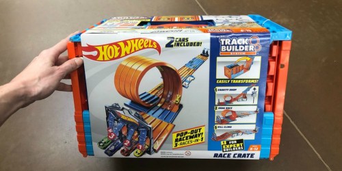 Hot Wheels Track Builder System Race Crate Just $31.42 Shipped (Regularly $50) at Amazon