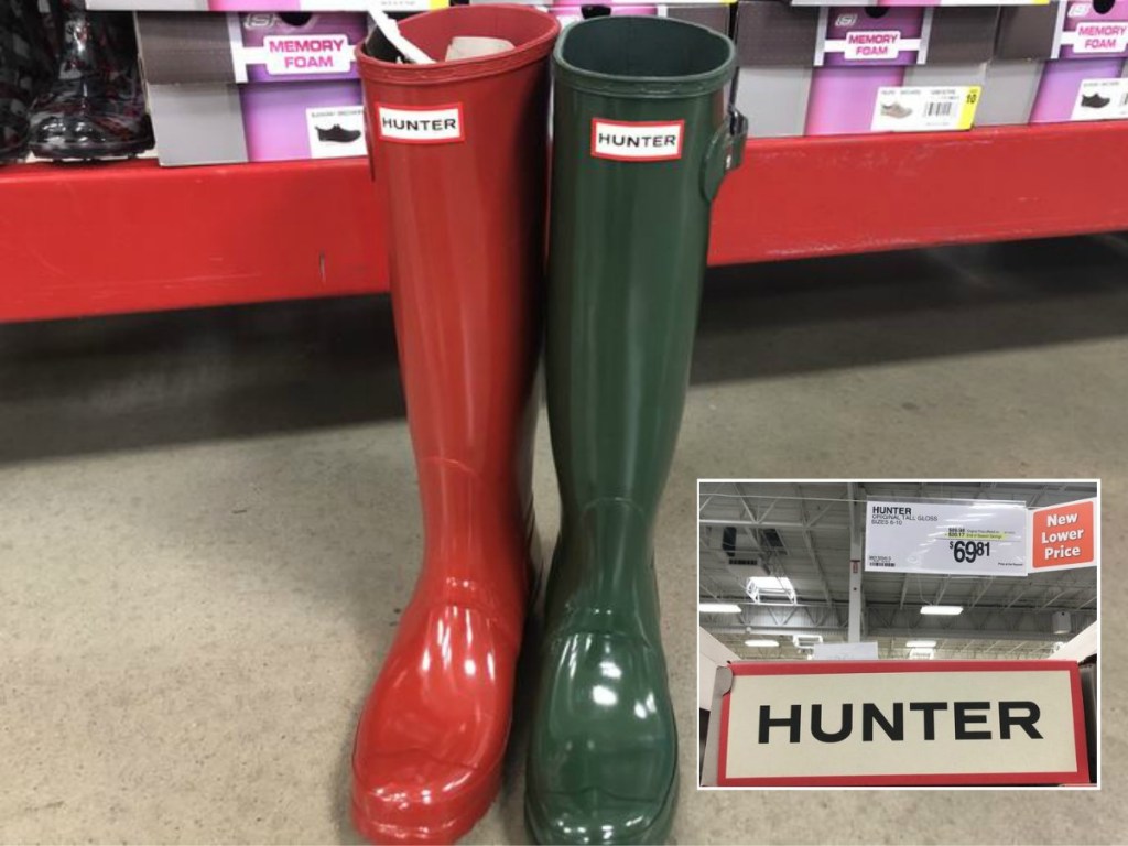 Hunter Women's Tall Rain Boots Possibly Only 69.81 at Sam
