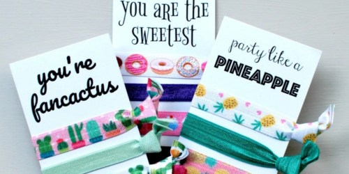 Hair Tie Sets w/ Cards as Low as $5 Each Shipped (Regularly $10)