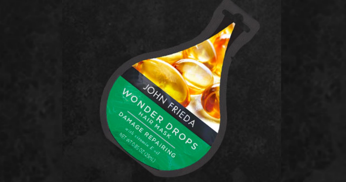 FREE John Frieda Wonder Drops Hair Mask Printable Coupon