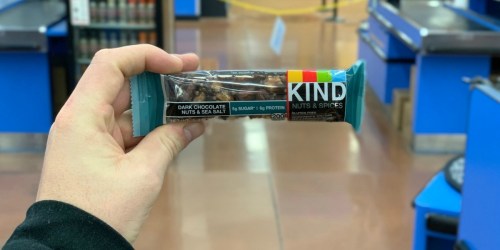 KIND Bars Possibly Only 25¢ at Walmart (Regularly $1.48)
