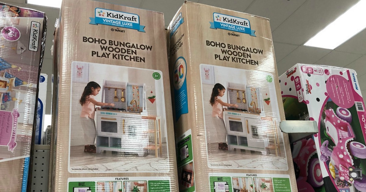 kidkraft boho bungalow play kitchen