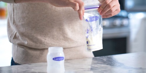 Lansinoh Breastmilk Storage Bags 100-Pack Only $8