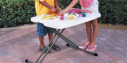 Amazon: Lifetime Adjustable Folding Laptop Table Only $32.54 Shipped (Regularly $57)