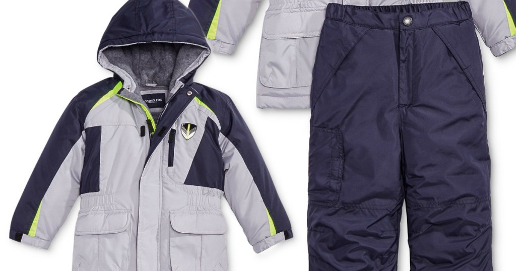 London Fog Toddler Snowsuits Only $19.96 at Macy's (Regularly $100)