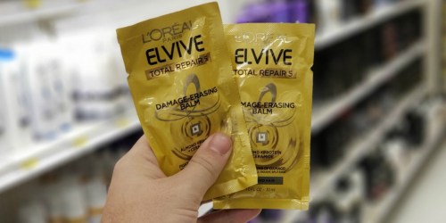 L’Oreal Elvive Damage Erasing Hair Masks Only 74¢ Each After Target Gift Card