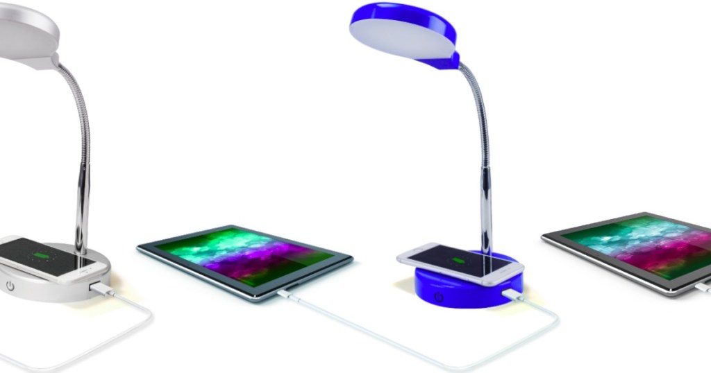 Mainstays Led Desk Lamp W Wireless Charging Usb Port Only 10