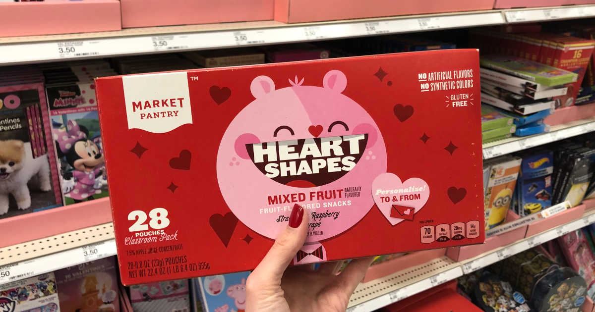 25 Off Valentine S Day Fruit Snacks At Target