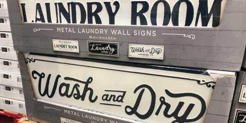 Large Laundry Room Signs Only $14.98 at Sam’s Club