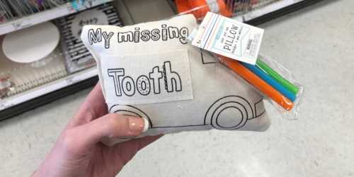 Tooth Fairy Pillows w/ Markers Only $3 at Target