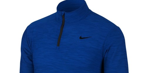 Macy’s.com: Nike Men’s Quarter-Zip Training Top Only $20 (Regularly $40)