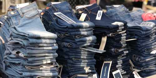 Up to 50% Off Old Navy Jeans for the Family