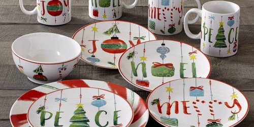 Macy’s: Ornament 16-Piece Dinnerware Set Only $28.79 (Regularly $120) & More