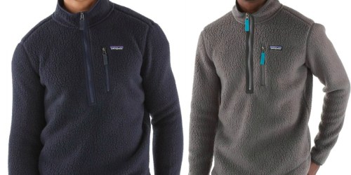 Patagonia Men’s Retro Pile Pullover Only $63.83 Shipped (Regularly $129)