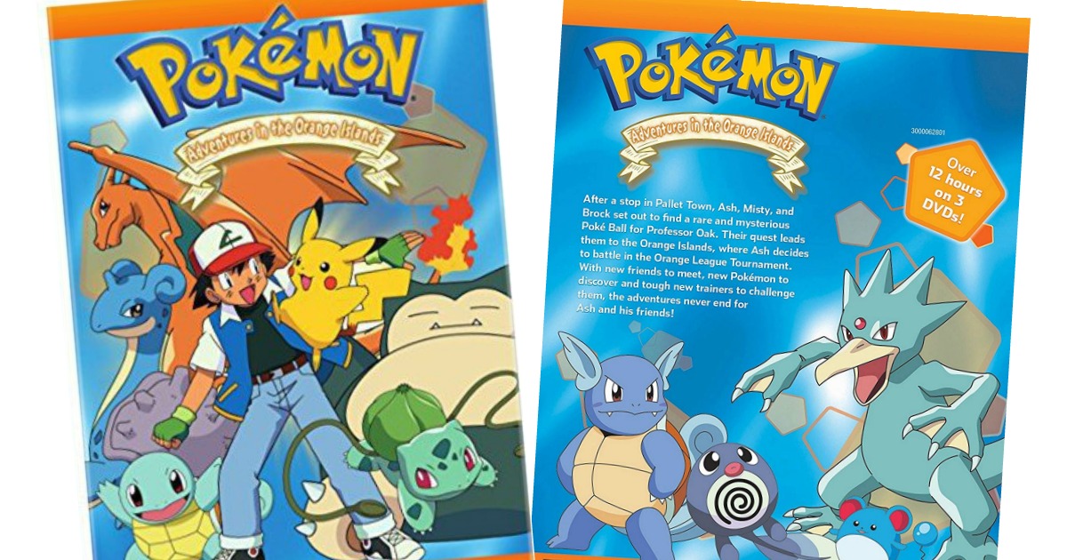 Pokemon The Complete Collection Adventures in the Orange Islands 