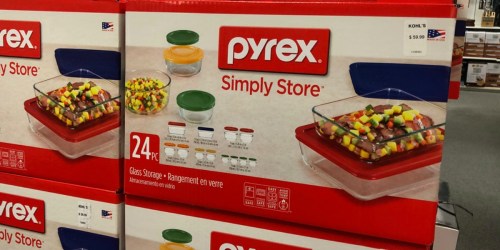 Kohl’s Cardholders: Pyrex 24-Piece Set AND Magic Bullet Blender ONLY $38.48 Shipped & More