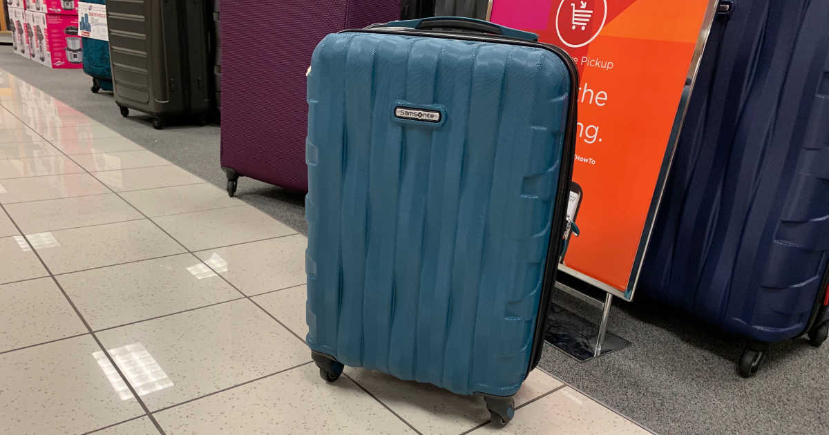 kohls suitcase sale