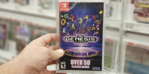 Target.com: Sega Classics Nintendo Switch Game Just $22.99 (Includes Over 50 Games)