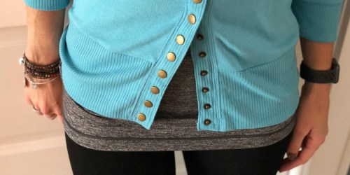 Snap Button Cardigans Only $12.79 at Zulily (Regularly $42)