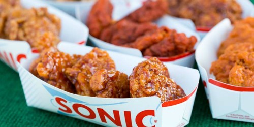 1/2 Price Sonic Drive-In Boneless Chicken Wings (February 18th Only)