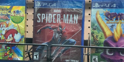 Marvel’s Spider-Man PlayStation 4 Game Only $29.99 Shipped (Regularly $60)