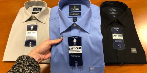Stafford Men’s Dress Shirts $6.66 Each at JCPenney (Regularly $40)