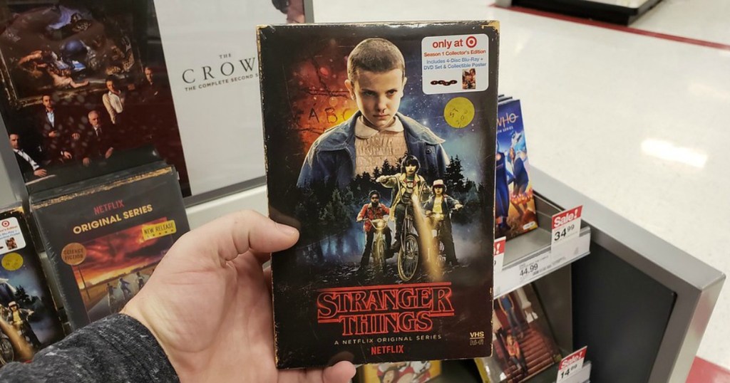 Stranger Things Season 1 dvd box
